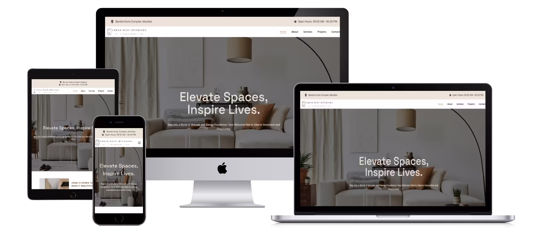 Urban Nest Interiors - Media Teck